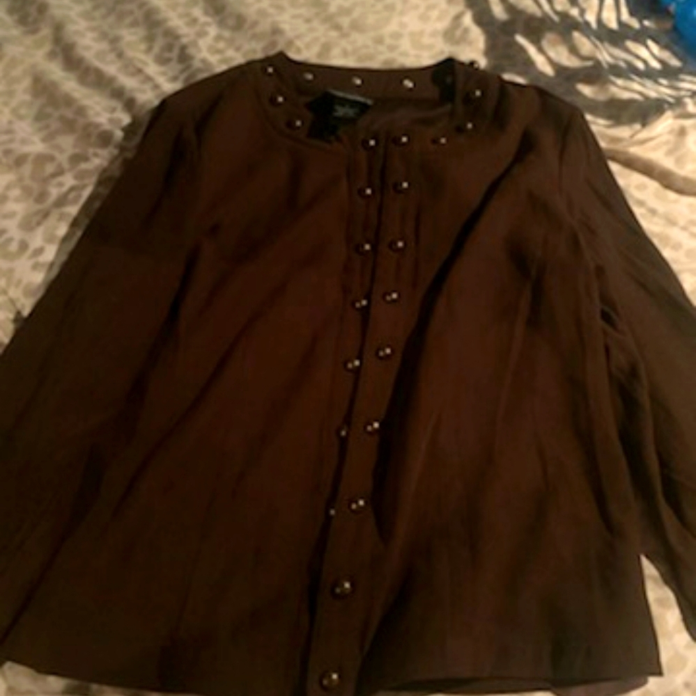 Ny&c brown top